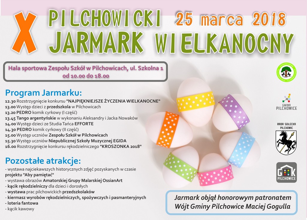 Jubileuszowy X Jarmark Wielkanocny w Pilchowicach